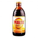 Malta Gold Non-Alcoholic Malt Drink 33cl Bottle.